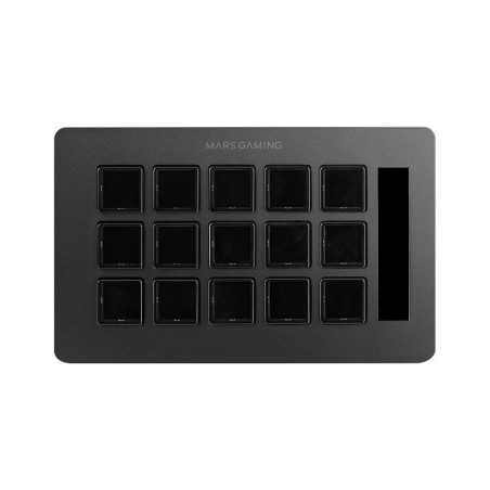 Stream deck slim mars gaming msd-one 15 teclas lcd negro
