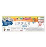 Carioca pack de 30 rotuladores perfumados - tinta lavable - aromas naturales - libre de sustancias alergenicas - punta