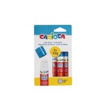Carioca pack de 3 pegamentos de barra - ideal para casa, colegio y oficina - pega papel, fotos y tejidos - sin