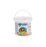 Carioca pack de 20 tizas maxi bote con asa - sin polvo - colores brillantes - lavables - faciles de borrar - color