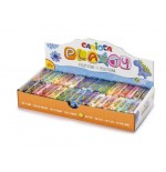 Carioca expositor de 36 plastilinas - facil de usar - no se seca - reutilizable - colores brillantes y mezclables -