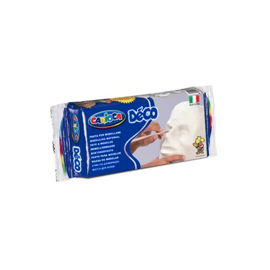 Carioca deco 500gr pasta de modelar - apta para todas las tecnicas de modelaje - endurece al aire sin coccion - facil