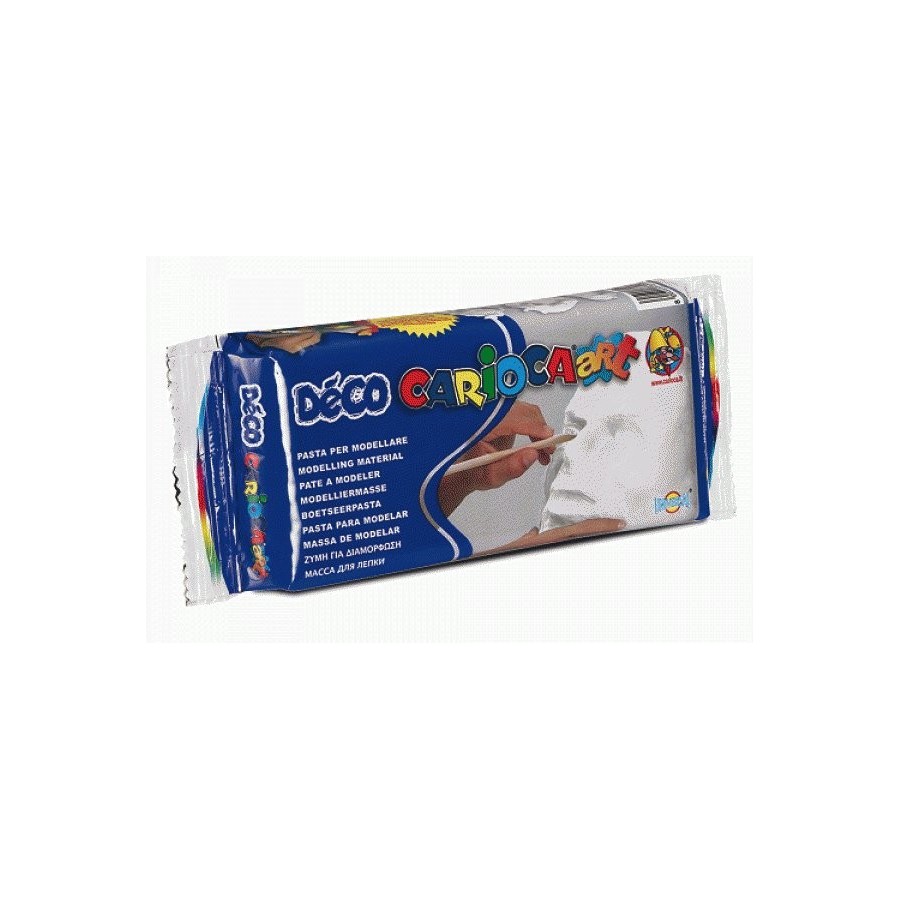 Carioca pasta de modelar 1000gr - apta para todas las tecnicas de modelaje - endurece al aire sin coccion - facil de
