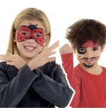 Carioca mask up pack de 3 colores para la piel en barra carnival - colores brillantes - lavables - base agua - incluye