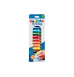 Carioca pack de 12 tubitos de tempera - colores superlavables - alto poder cubriente - aplicable en materiales porosos
