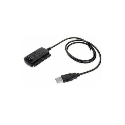 Approx cable adaptador usb 2.0 a ide sata appc08 soporta 2xhdd negro