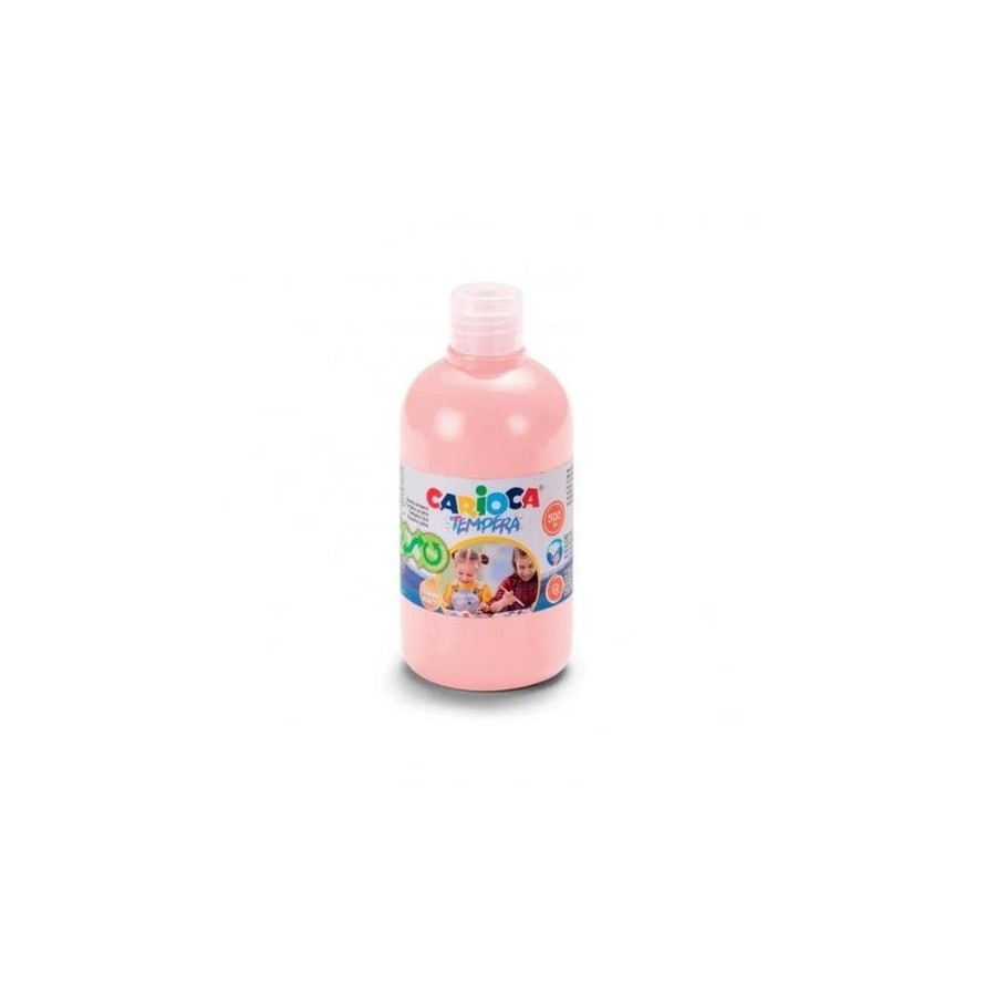 Carioca botella de tempera - 500ml - colores superlavables - faciles de mezclar - aplicable en materiales porosos -