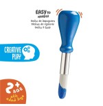 Carioca baby pack de 1 pincel ergonomico - cerdas suaves y duraderas - facil de agarrar - perfecto para colorear