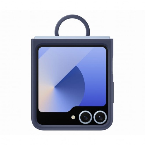 Funda samsung silicone case m. ring galaxy z flip6 navy