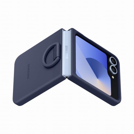 Funda samsung silicone case m. ring galaxy z flip6 navy