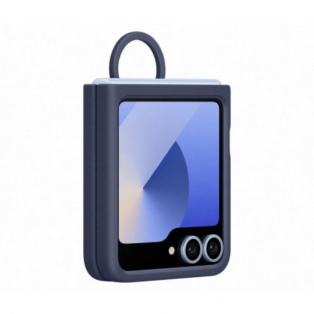 Funda samsung silicone case m. ring galaxy z flip6 navy