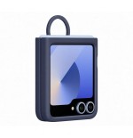 Funda samsung silicone case m. ring galaxy z flip6 navy