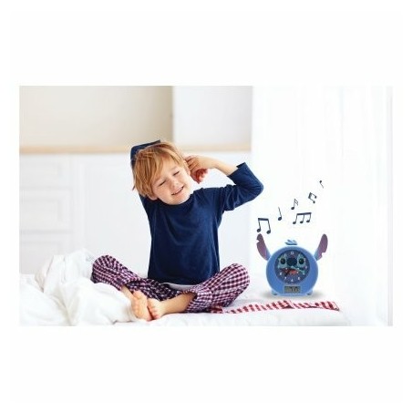 Reloj educativo cuentacuentos y luces stitch disney ingles