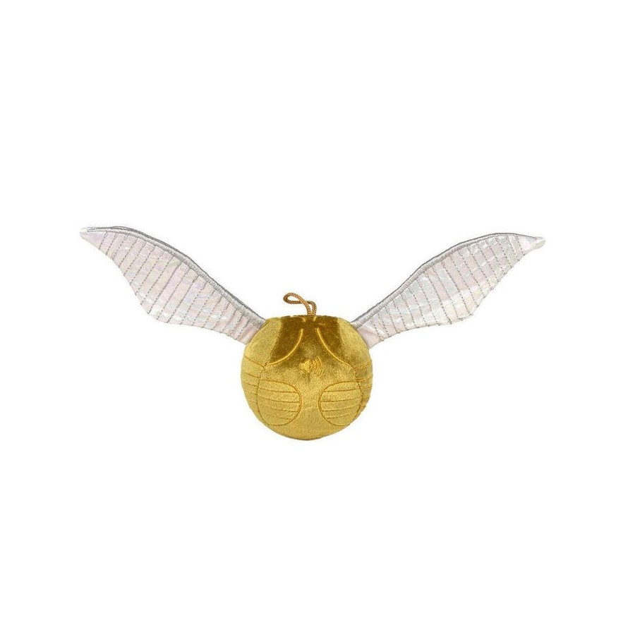 Peluche snitch dorada harry potter 22cm sonido