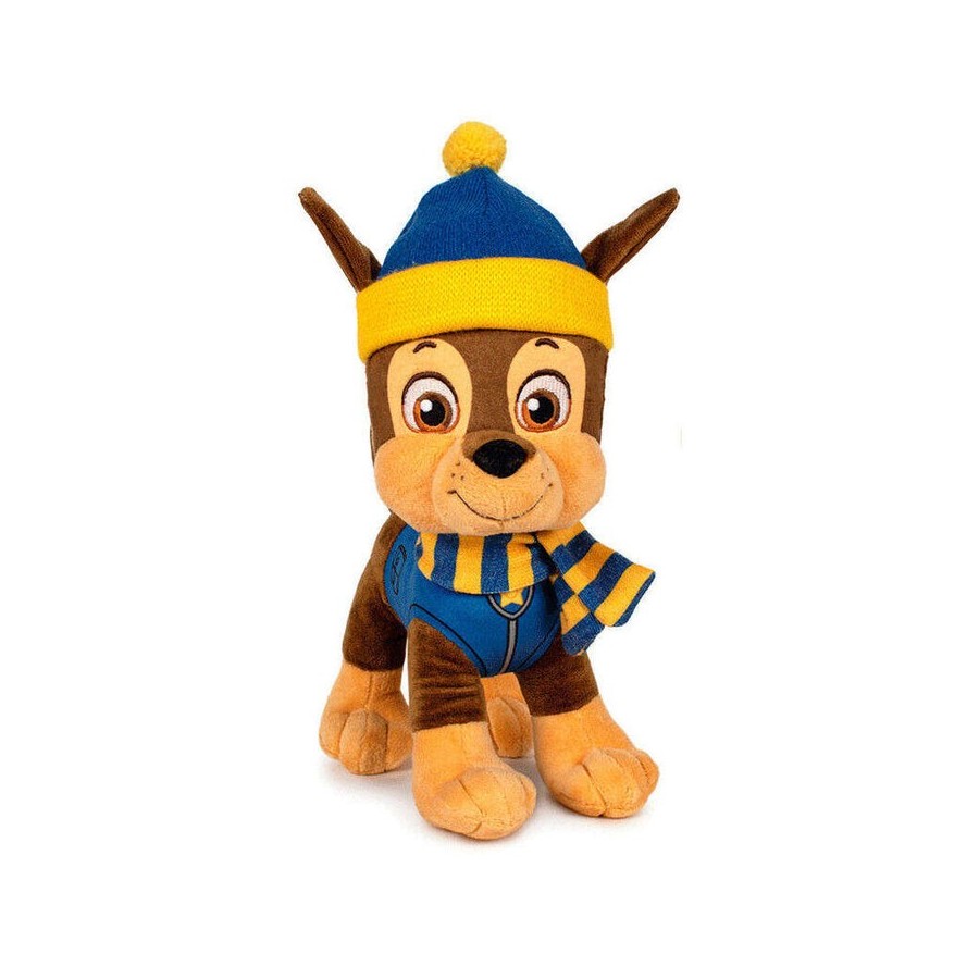 Peluche invierno chase patrulla canina paw patrol 27cm