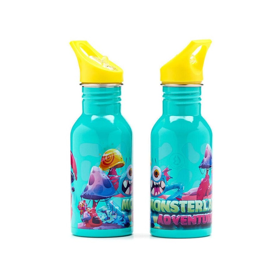 Cantimplora acero inoxidable monsterland water revolution 500ml