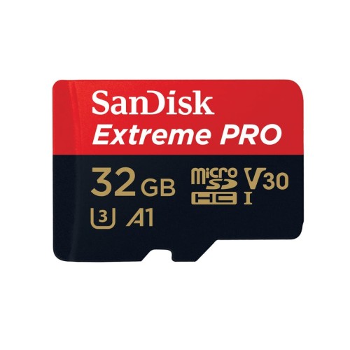 Sandisk microsdhc 32gb extreme pro + adaptador 95mb clase 10