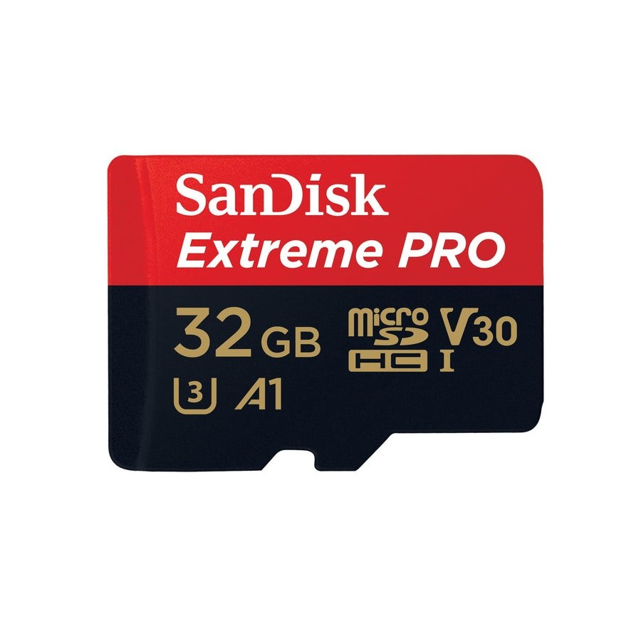 Sandisk microsdhc 32gb extreme pro + adaptador 95mb clase 10