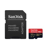 Sandisk microsdhc 32gb extreme pro + adaptador 95mb clase 10