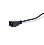 Regleta alimentacion aluminio rack 19" 1u 6 tomas iec c13 + 2 tomas iec c19 con interruptor