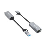 Equip adaptador usb-c - rj45 10 100 1000 2500 mbps + usb-a