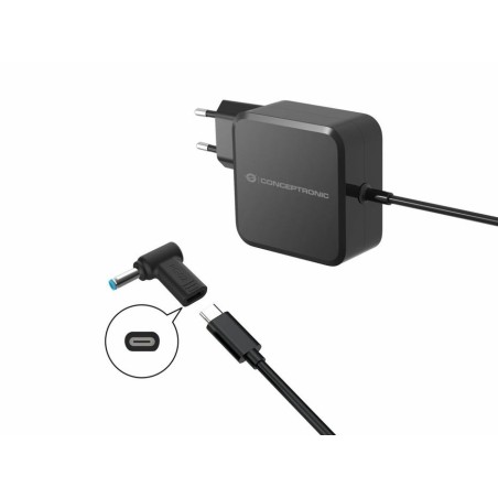 Conceptronic adaptador usb-c - dc, dell 4.5x3.0mm 18-20v sw