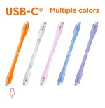 Cable  club3d usb c blanco