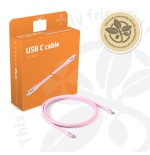 Cable club3d usb c rosa