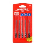Hoja sierra calar, juego 5 piezas t101a0 madera. workpro