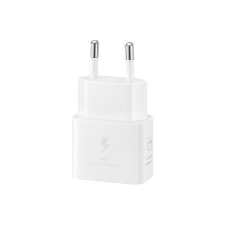 Cargador samsung usb-c 25w gan blanco sin cable ep-t2510nwegww