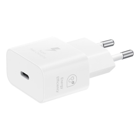 Cargador samsung usb-c 25w gan blanco sin cable ep-t2510nwegww