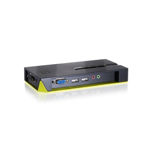 Level one conmutador automatico  sobremesa  v/t/m 1a4 cpus usb con audio cables incluidos