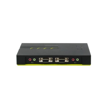 Level one conmutador automatico  sobremesa  v/t/m 1a4 cpus usb con audio cables incluidos
