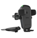 Cargador  iottie easy one touch 2 smartphone negro usb inalámbrico carga rápida auto