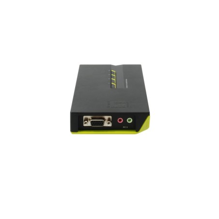 Level one conmutador automatico  sobremesa  v/t/m 1a4 cpus usb con audio cables incluidos