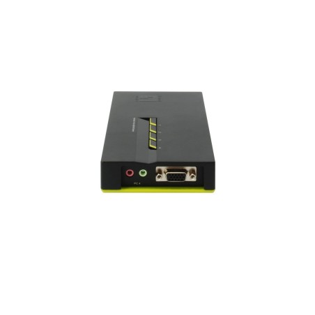 Level one conmutador automatico  sobremesa  v/t/m 1a4 cpus usb con audio cables incluidos