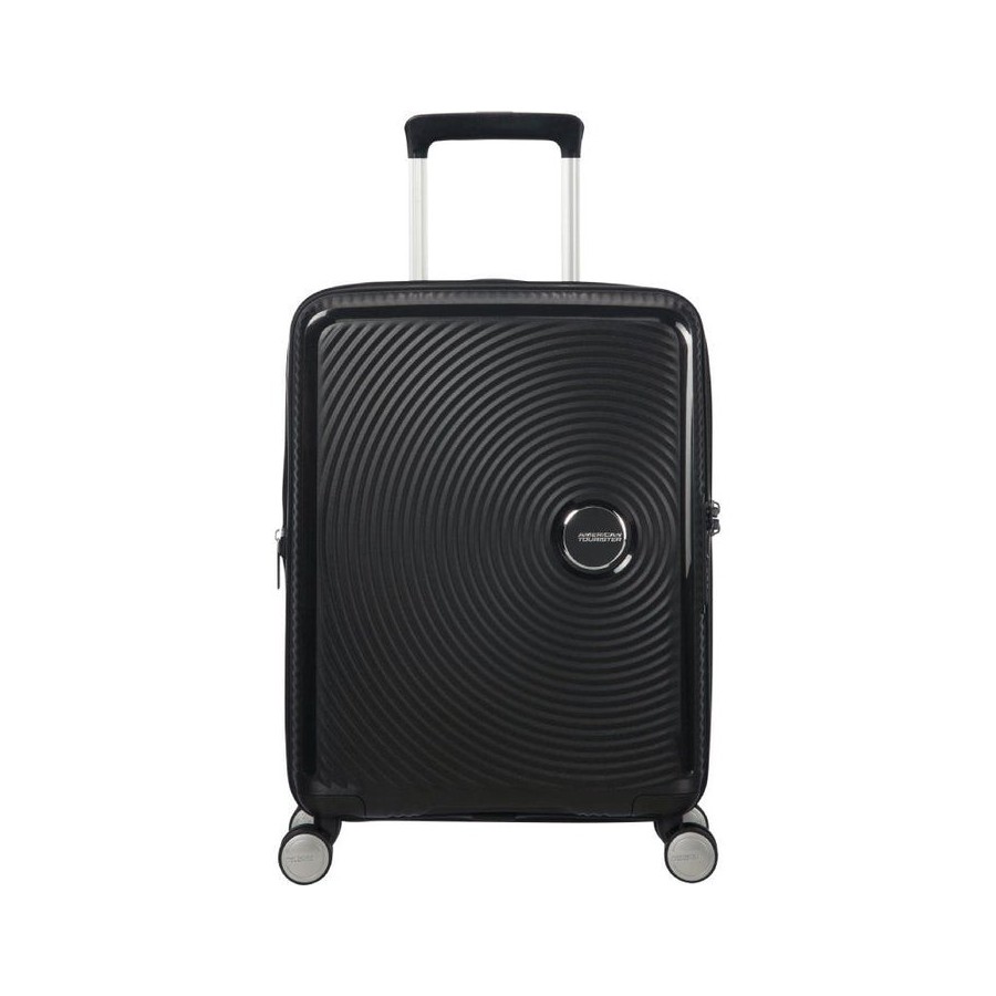 Maleta de cabina american tourister soundbox spinner 55cm 55x40x20cm 4 ruedas negro bass