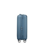 Maleta de cabina american tourister soundbox spinner 55cm 55x40x20cm 4 ruedas azul piedra