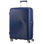 Maleta grande american tourister soundbox spinner 77cm 77x51.5x29.5cm 4 ruedas azul marino