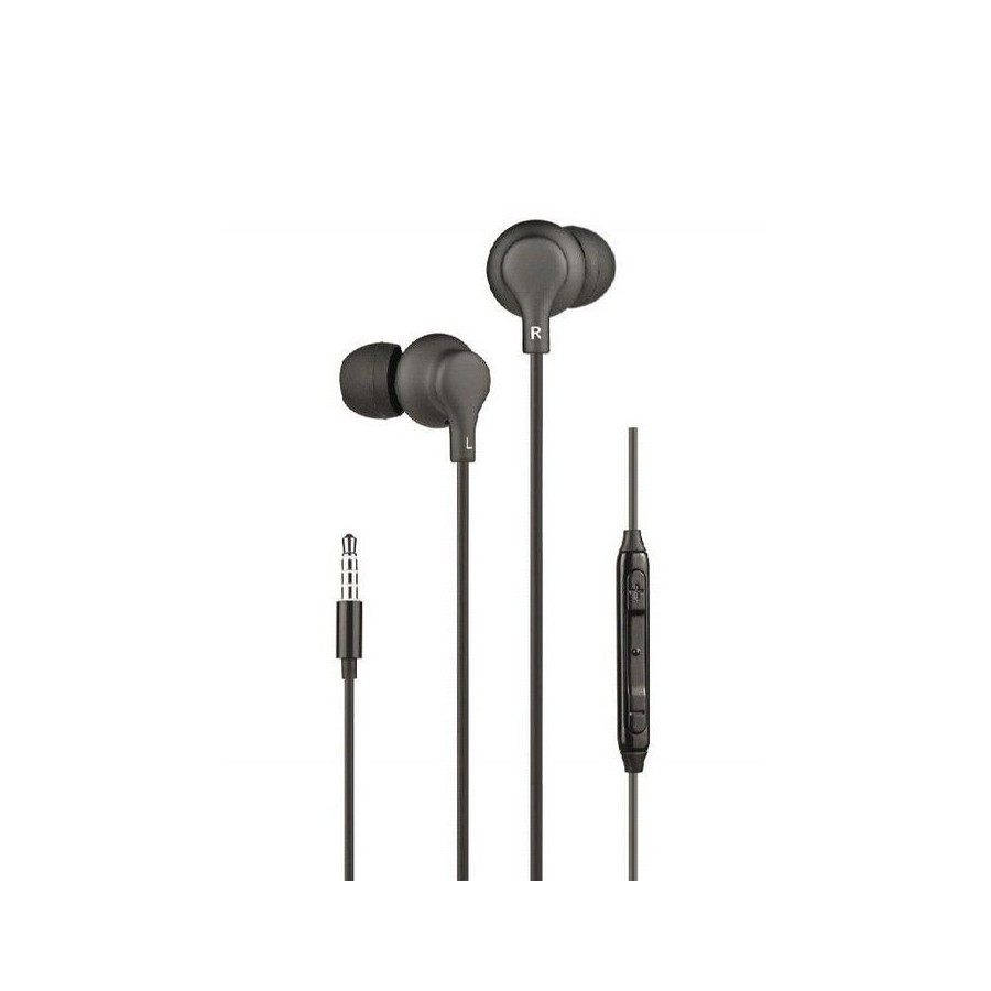 Auriculares intrauditivos daewoo dw2013 con micrófono jack 3.5 negros