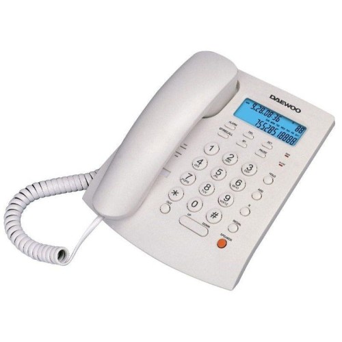 Teléfono daewoo dw6310 blanco