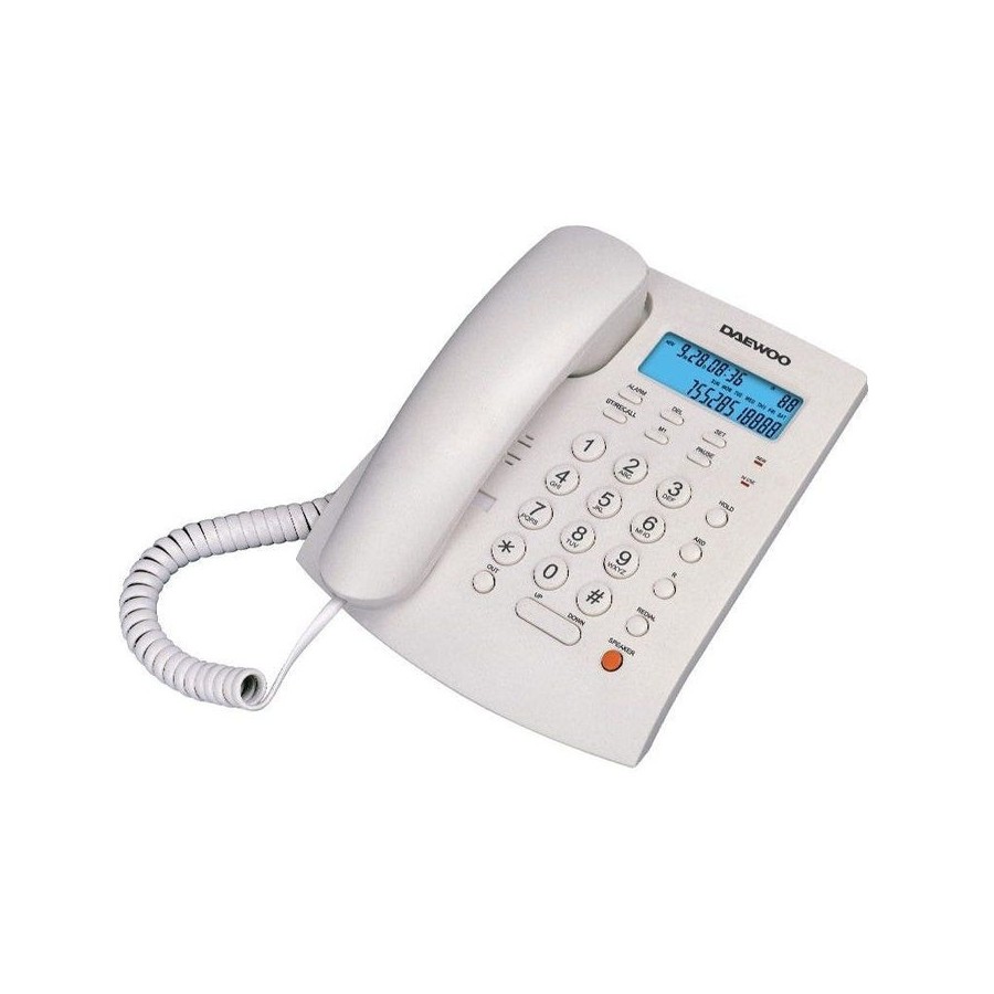 Teléfono daewoo dw6310 blanco