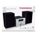 Thomson micro sound system bt cd/mp3/usb gray mic122bt