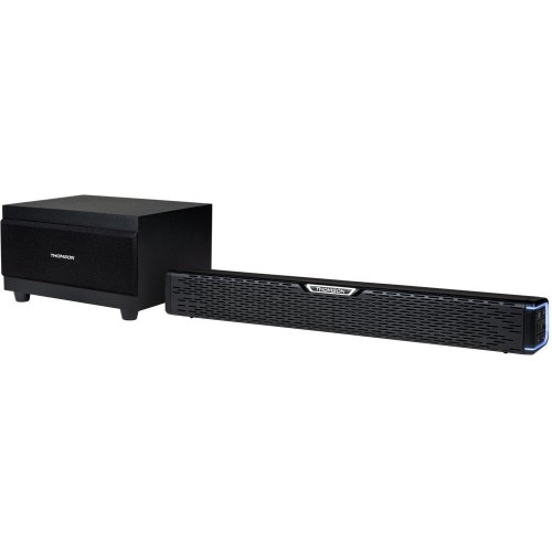 Thomson barra de sonido + sub 2.1 bt 5.0 120w negro sb60bts