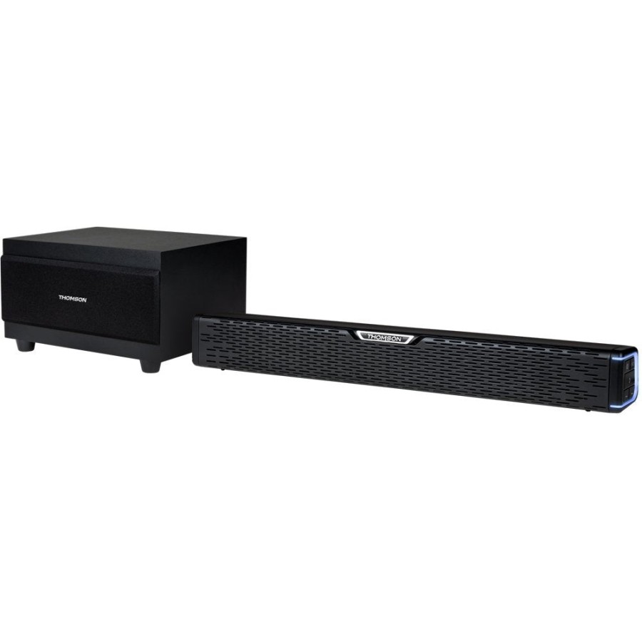 Thomson barra de sonido + sub 2.1 bt 5.0 120w negro sb60bts