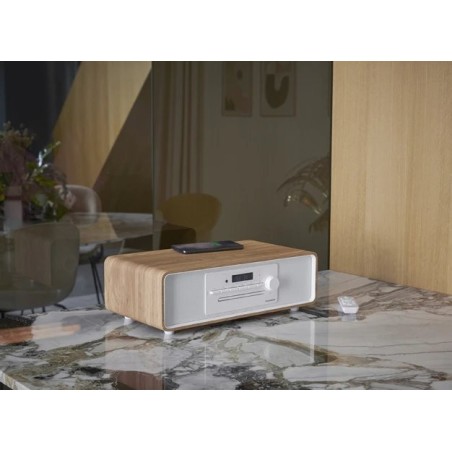 Thomson micro sound system bt radio fm/cd/mp3/usb 50w white mic301ibt