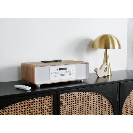 Thomson micro sound system bt radio fm/cd/mp3/usb 50w white mic301ibt