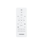 Thomson micro sound system bt radio fm/cd/mp3/usb wood finish white mic121bt