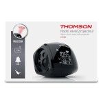 Reloj despertador thomson con proyector negro cp280