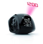 Reloj despertador thomson con proyector negro cp280